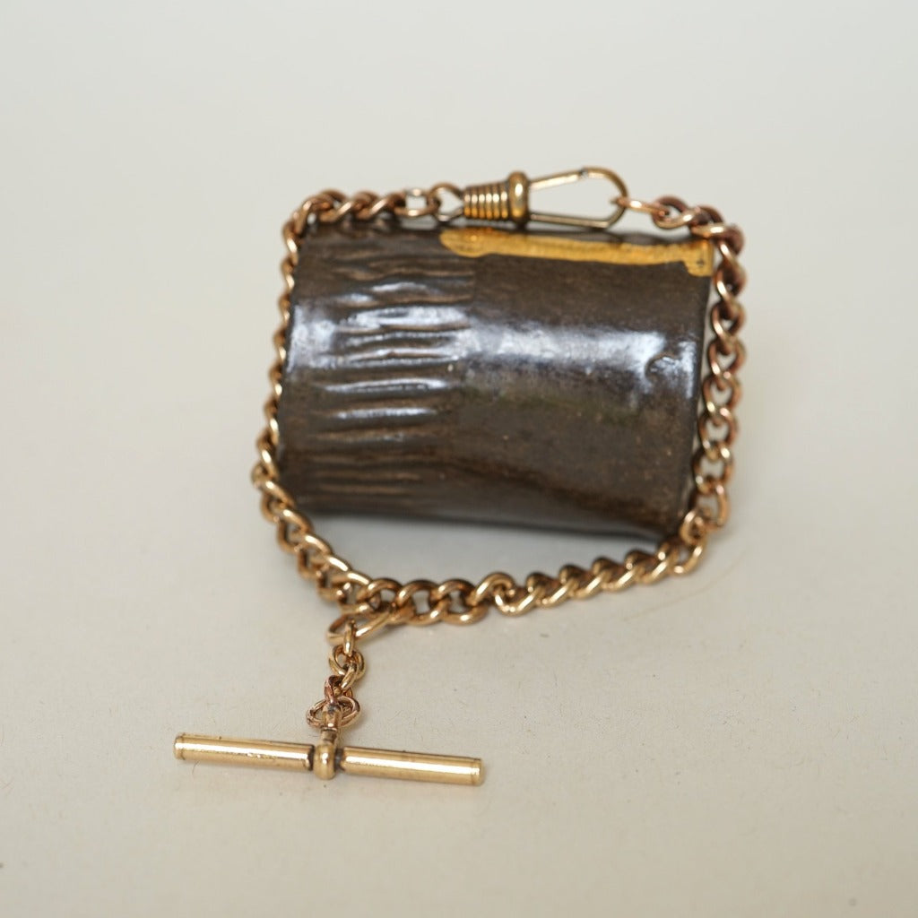 Albert Curb Chain and T Bar Bracelet