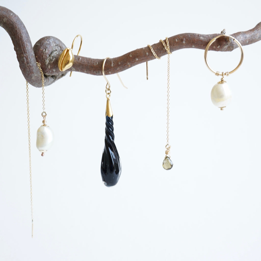Badger's Velvet earrings