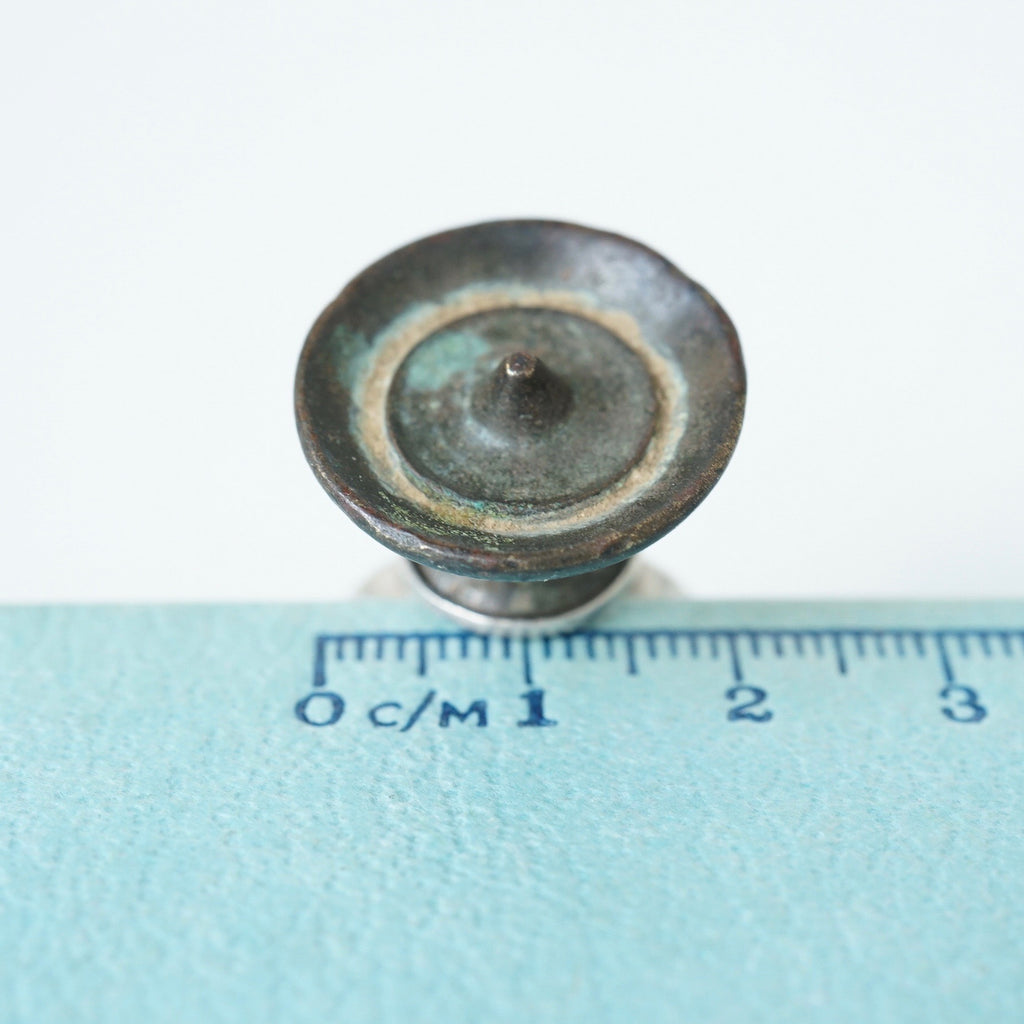 Antique Bronze Tall Ring