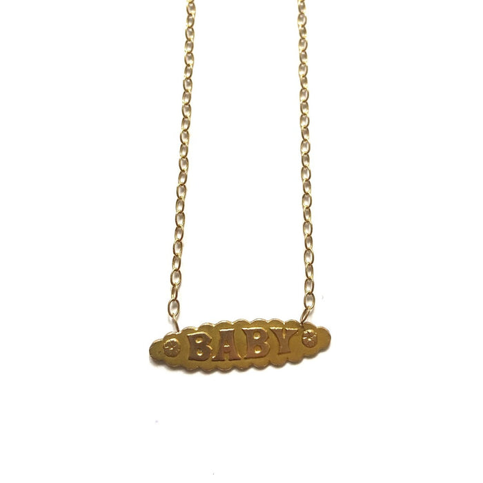 Beautiful BABY, 9ct Gold Necklace