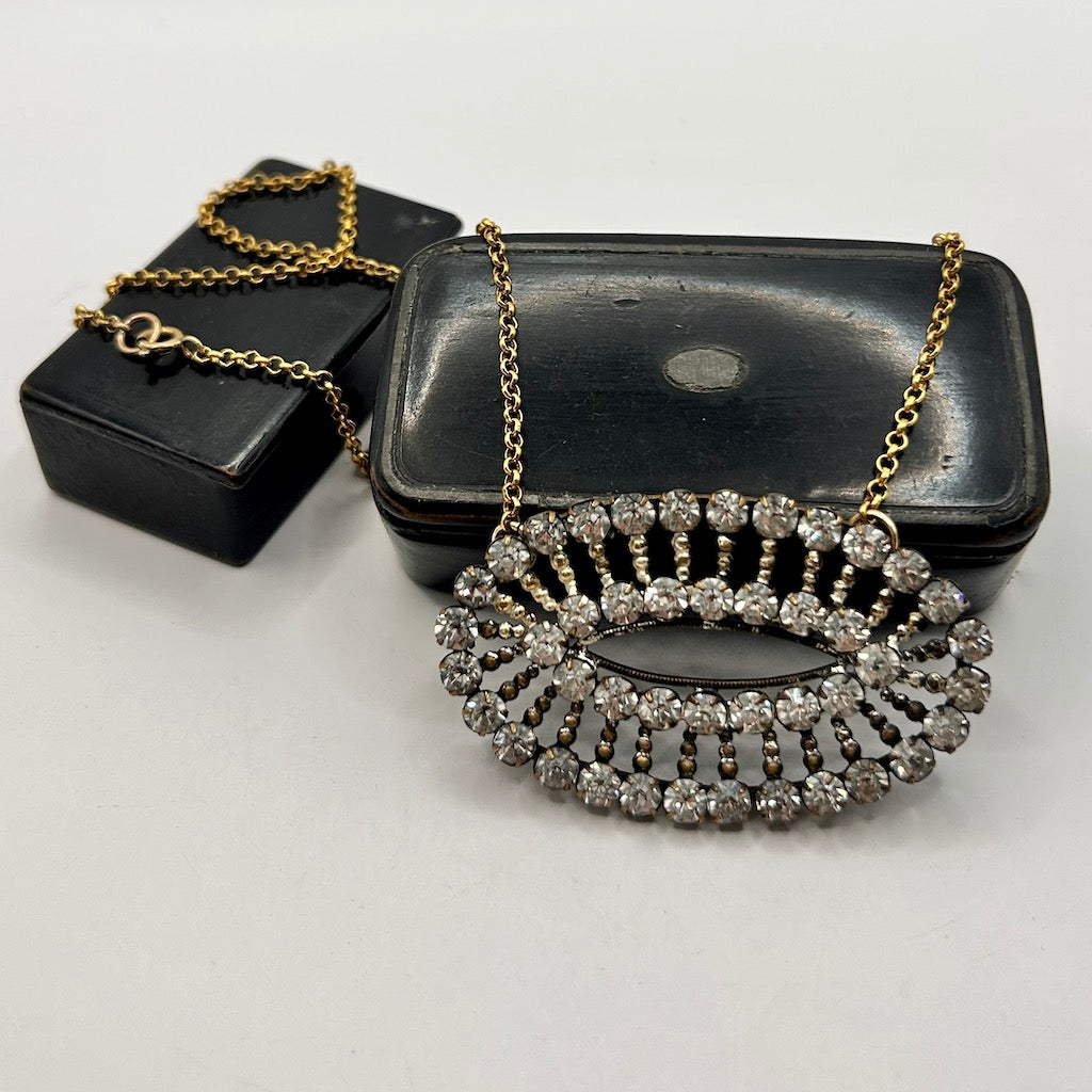 Diamanté eye Necklace