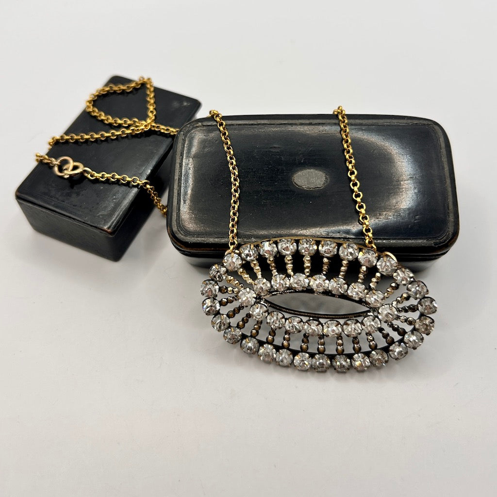 Diamanté eye Necklace