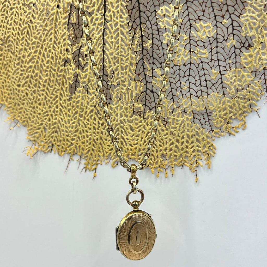 Locket and Guard Chain necklace 