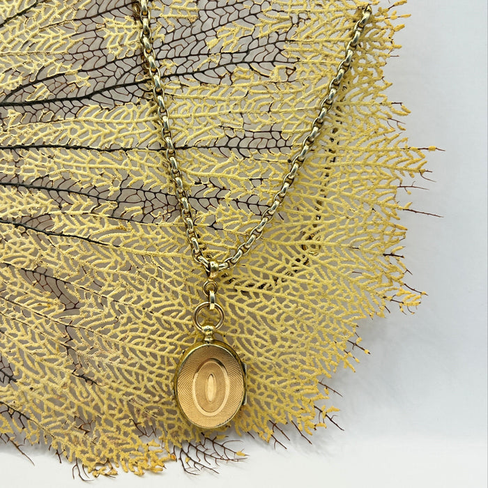 Locket and Guard Chain necklace 