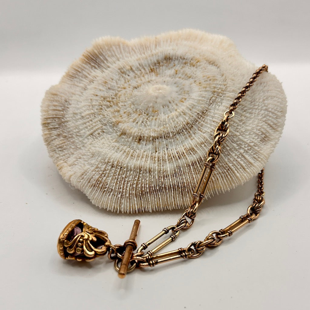 Victorian Trombone necklace