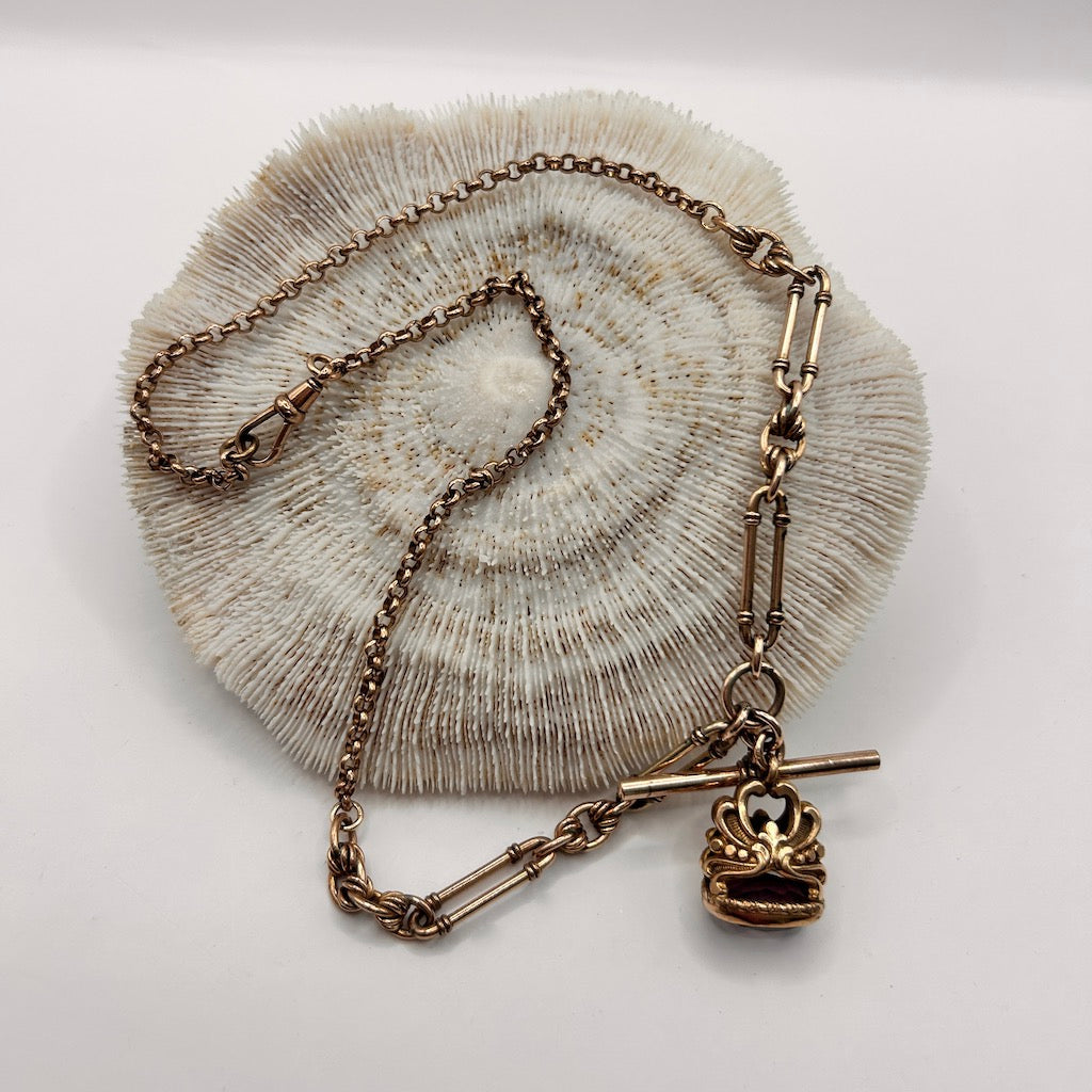 Victorian Trombone necklace