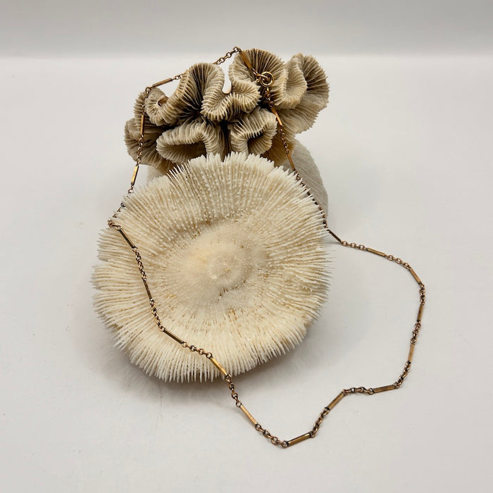 Victorian Bar and Chain Necklace Two