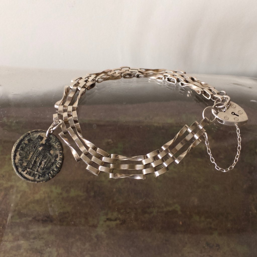 Roman Coin Gate Bracelet 