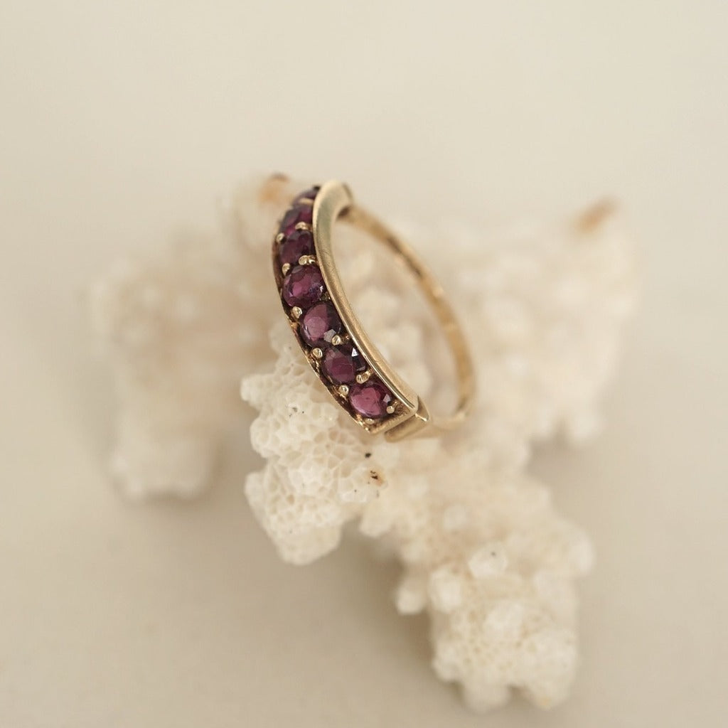 Antique Gold and Ruby Eternity Ring